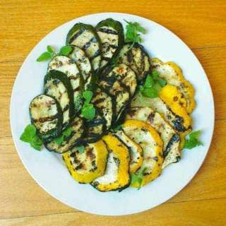 Greek Marinated Grilled Vegetables