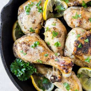 Baked Lemon Pepper Chicken Drumsticks