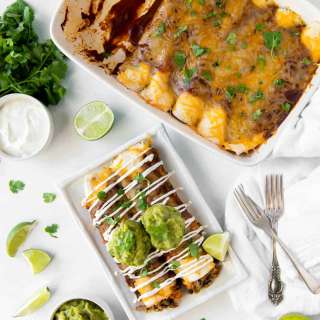 Vegetable Enchiladas