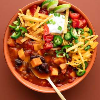 Black Bean Sweet Potato Soup