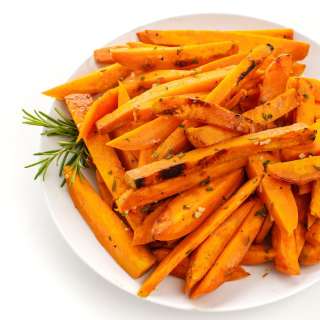 Grilled Rosemary Sweet Potatoes