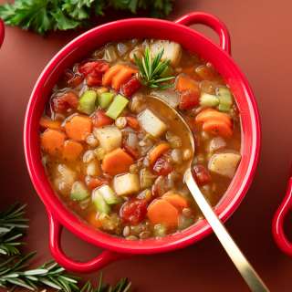 Lentil Potato Soup
