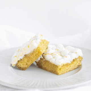 Lemon Cake Mix Bars