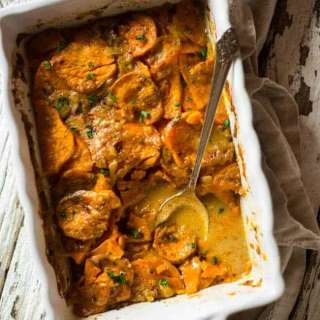 Scalloped Sweet Potatoes