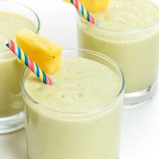Pineapple Banana Avocado Smoothie