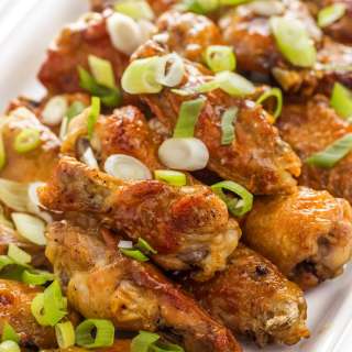 Honey Garlic Baked Chicken Wings