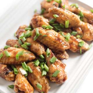 Asian Glazed Baked Chicken Wings