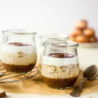 Gluten Free Cinnamon Roll Overnight Oats