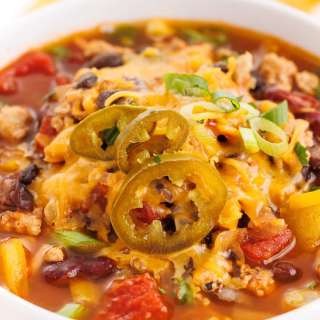 Slow Cooker Healthy Turkey Chili
