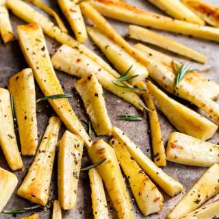 Oven Roasted Parsnips