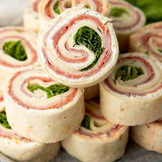 Italian Pinwheels with Cream Cheese Spread
