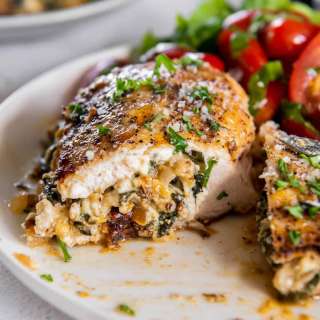 Spinach Ricotta Stuffed Chicken