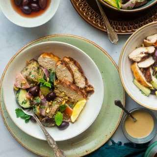 Paleo Grilled Moroccan Chicken Bowls