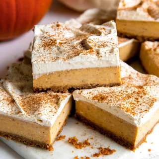 Pumpkin Cheesecake Bars