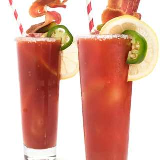 Spicy Bloody Mary With Smoky Bacon