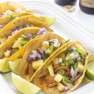 Slow Cooker Tacos al Pastor