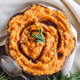 Savory Mashed Sweet Potatoes