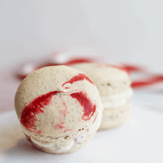 Peppermint French Macarons