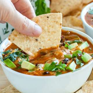 Shortcut Ground Beef Taco Soup