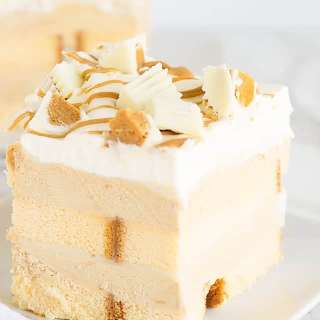 No Bake White Chocolate Peanut Butter Dessert