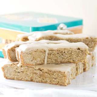 Maple Glazed Oatmeal Cookie Sticks