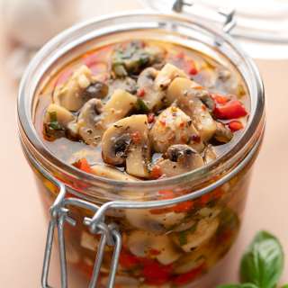How to Make Marinated Mushrooms