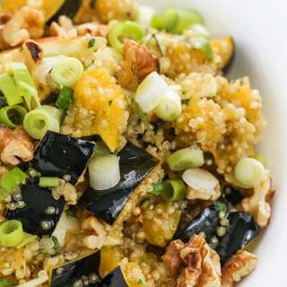Quinoa Salad with Acorn Squash and Apples