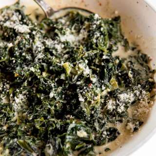 Easy Creamed Kale
