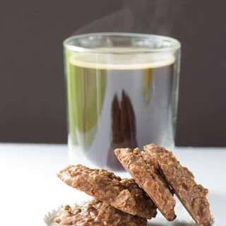Mocha No Bake Cookies