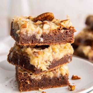 German Chocolate Brownies