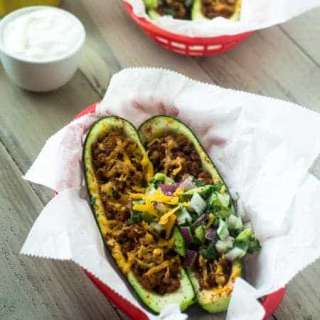 Mexican Stuffed Zucchini