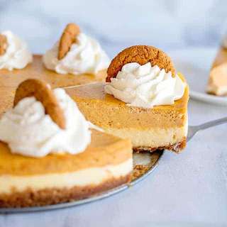 Double Layer Pumpkin Cheesecake