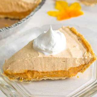 Pumpkin Ice Cream Pie