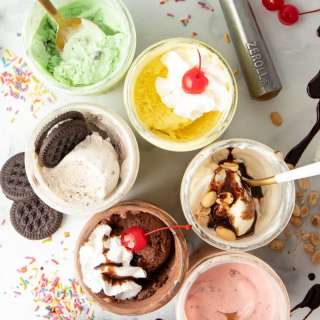 Mason Jar Ice Cream