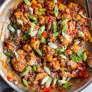 Sweet and Sour Cauliflower