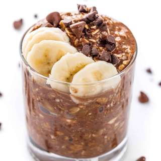 Chocolate Banana Overnight Oats