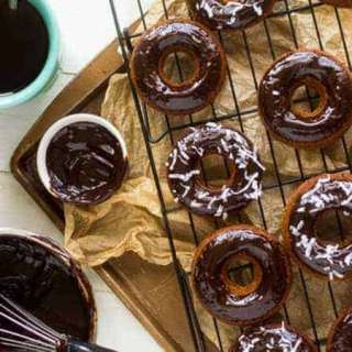 Gluten-Free Donut With Chocolate Ganache
