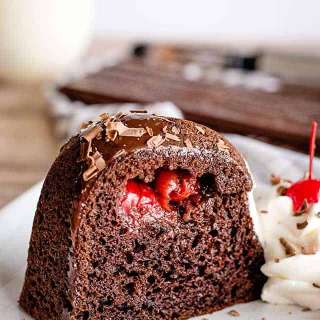 Chocolate Cherry Bundt Cake