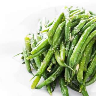 Roasted Garlic Green Beans