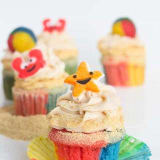 Beach Cupcakes