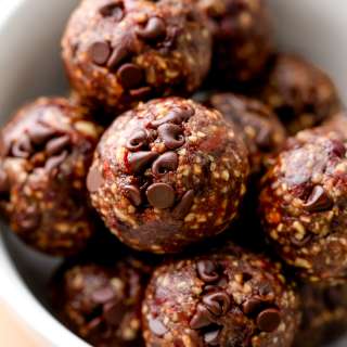 Chocolate Cherry Date Balls