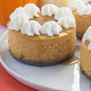 Mini Pumpkin Cheesecakes