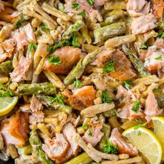 Creamy Salmon Pasta