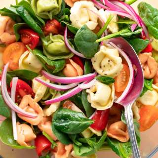 Spinach Tortellini Salad