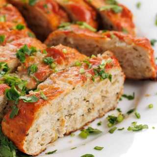 Healthy Turkey Meatloaf With Rosemary