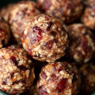 Cranberry Almond Energy Balls
