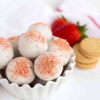 Strawberry Shortcake Truffles