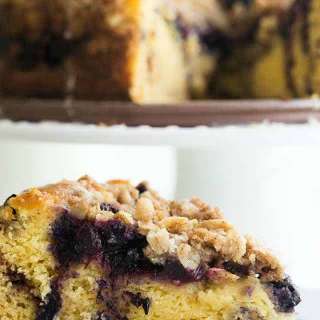 Blueberry Sour Cream Coffee Cake