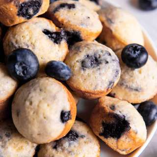 Mini Blueberry Muffins