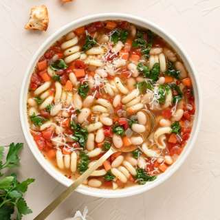 White Bean Noodle Soup